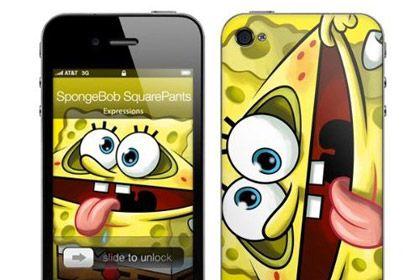cover phone spongebob
