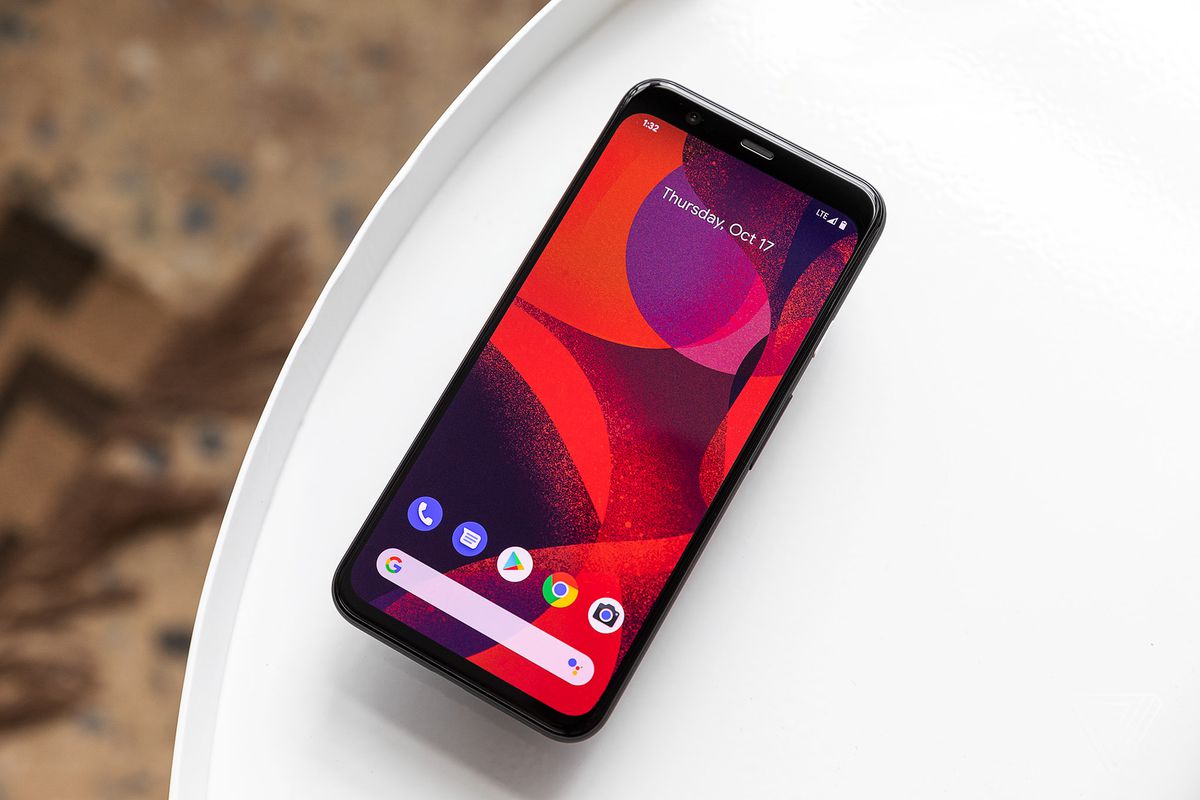 Google Pixel 4 con Android Stock