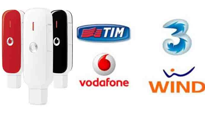 Sblocco Chiavetta Vodafone altri operatori
