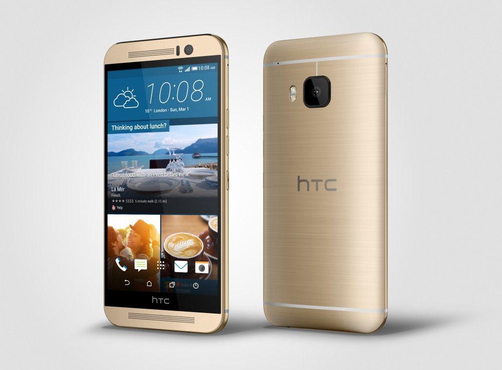 HTC One M9_Gold_Left