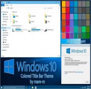 come cambiare colore alle finestre di Windows 10