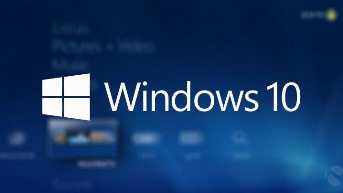 Windows 10 Media Center