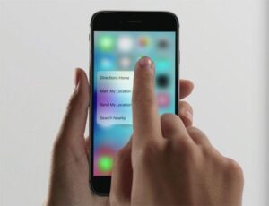 3D Touch iPhone 6S