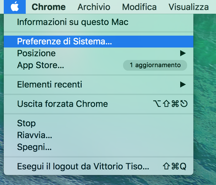 Come abilitare il login automatico su OS X El Capitan passaggio 1