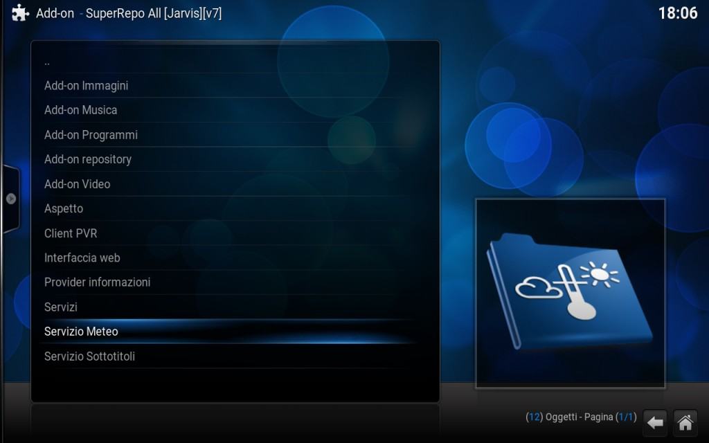 come installare una repository su kodi