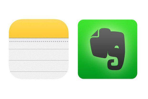 Evernote Note di Apple