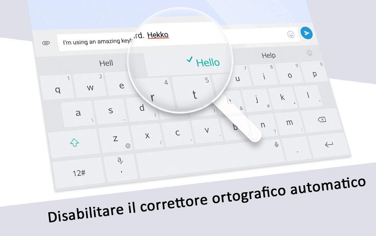 correttore ortografico Android come disabilitarlo guida