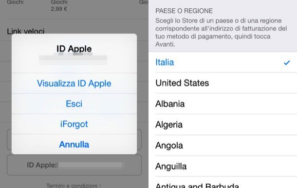 Come cambiare lingua su App Store