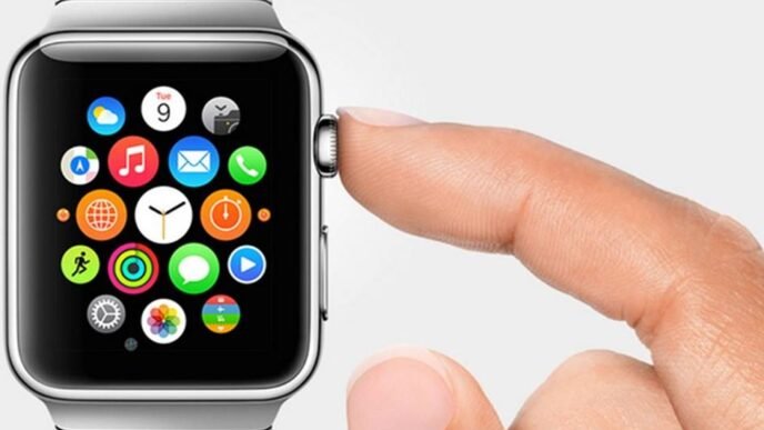 Apple Watch digital crown