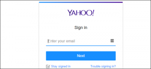 cancellare account yahoo mail - step 1