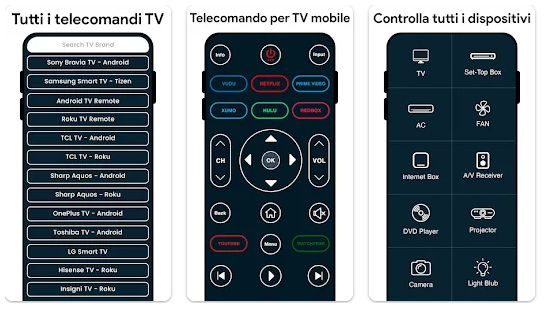 Remote Control for all TV