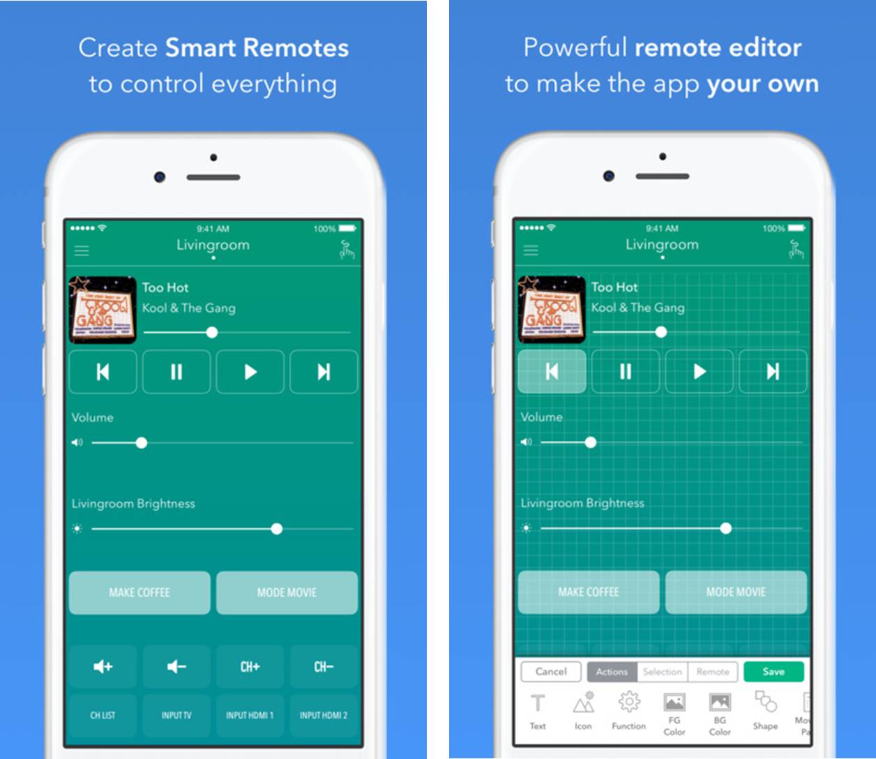 Anymote – Smart Remote migliori app telecomando universale iPhone e Android