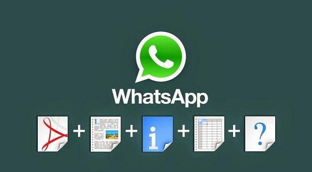 Come condividere File ZIP, PDF, APK, RAR, EXE e altri file di grandi dimensioni su Whatsapp