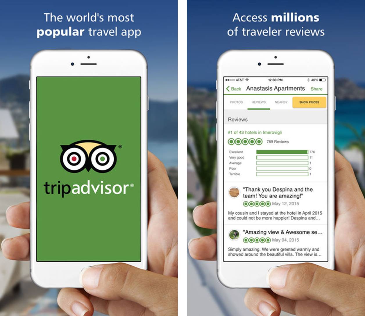 TripAdvisor migliori app ristoranti iPhone e Android