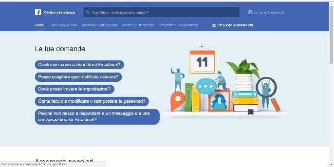 eliminare profilo facebook