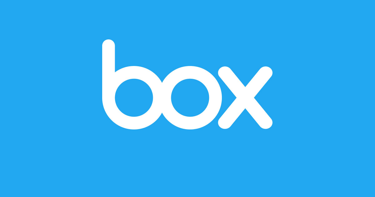 Il logo di Box, un cloud storage