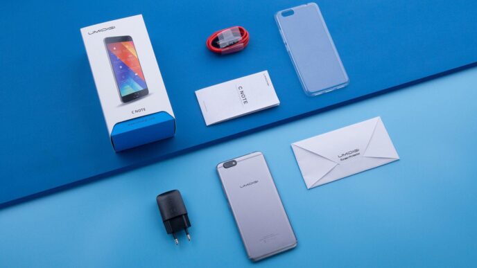 umidigi c note - unboxing e contenuto della confezione