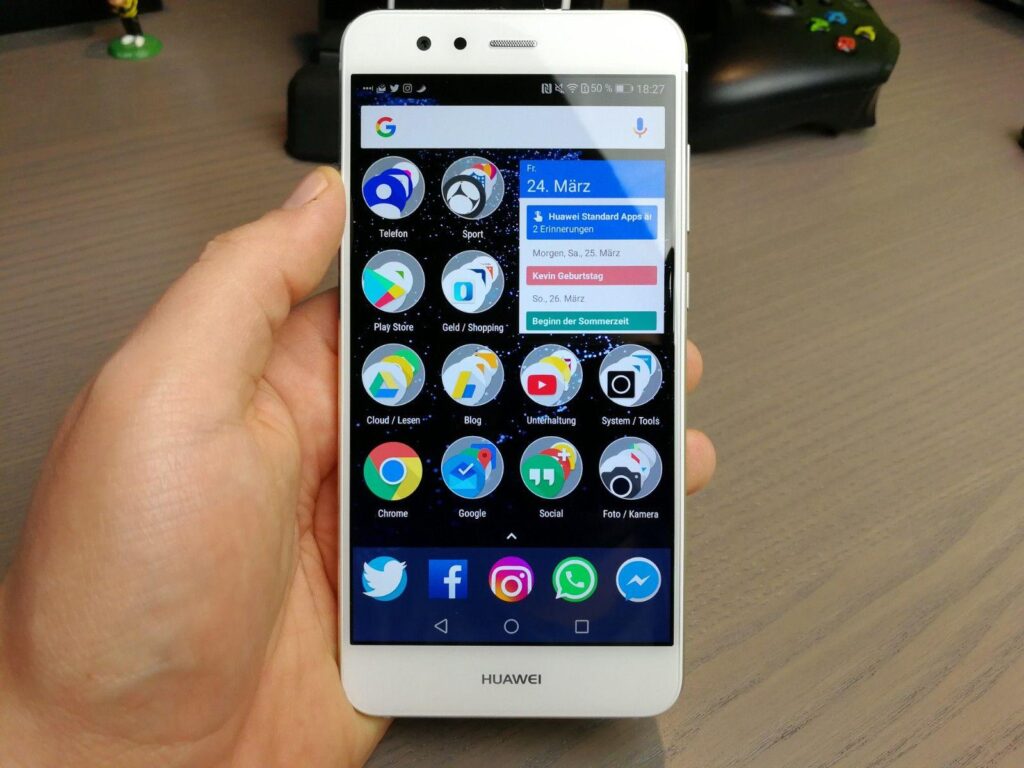 Huawei P10 icona cerchio