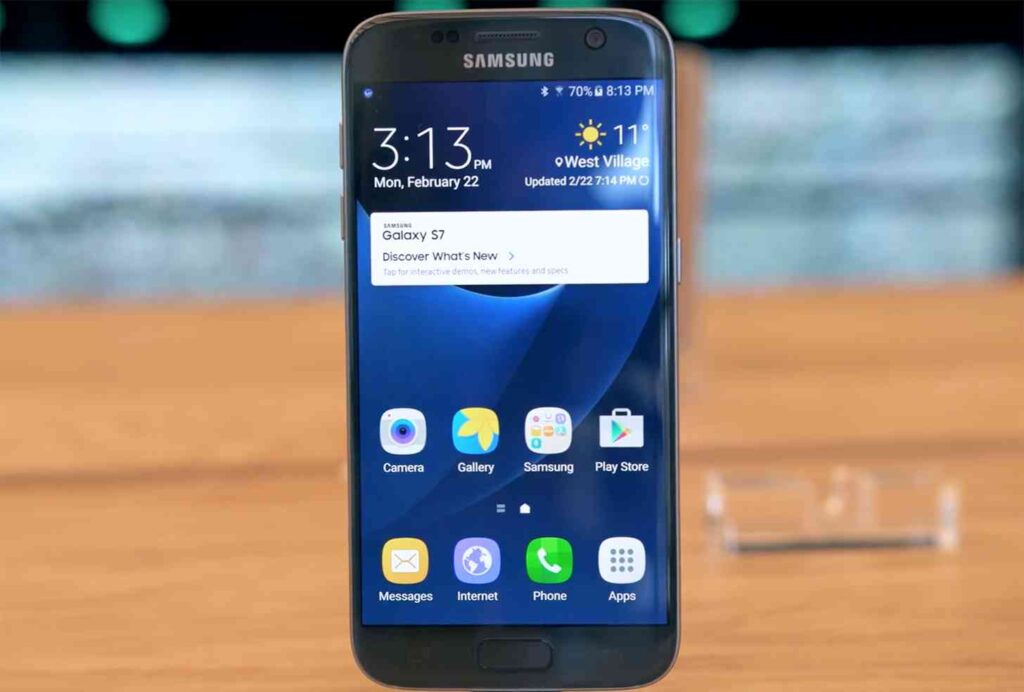 Samsung Galaxy S8 ascoltare radio