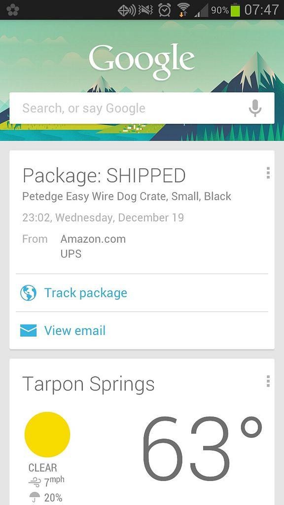 installare Google now