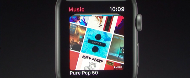 WatchOS 4 apple music