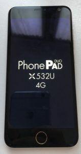 Mediacom PhonePad Duo X532U schermo