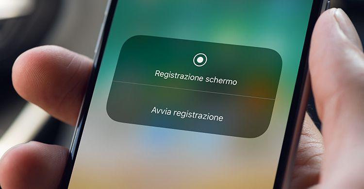 iOS 11, come registrare schermo iPhone