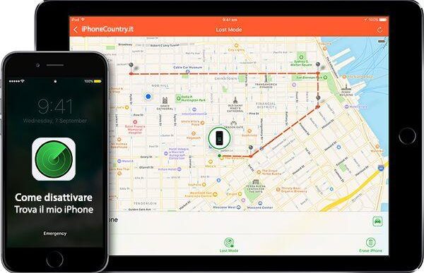 Come disattivare Trova il mio iPhone
