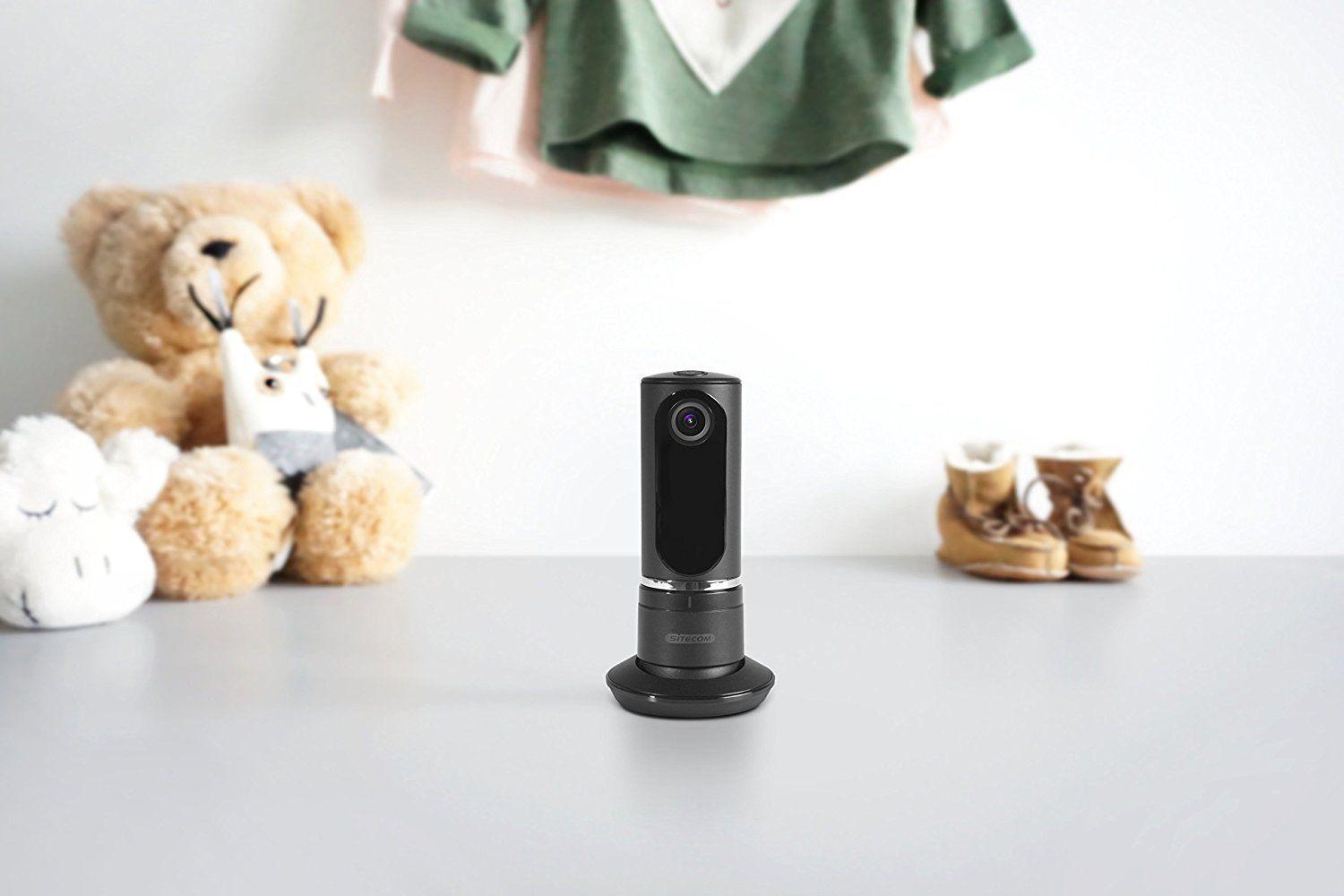 Sitecom Camera è una videocamera di sorveglianza a 360 gradi in grado di eseguire autonomamente l'upload delle registrazioni su Google Drive