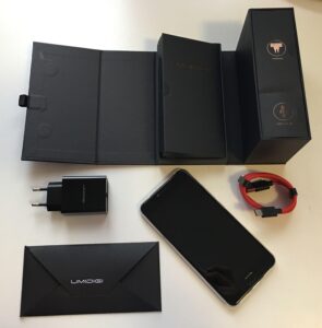 umidigi z1 confezione e contenuto