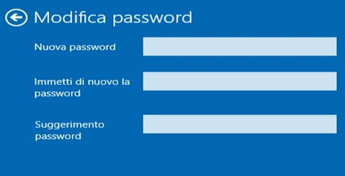Come eliminare password Windows 10