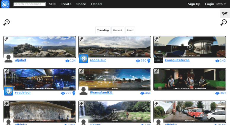 Creare e unire foto panoramiche a 360 gradi o in grandangolo gratis online