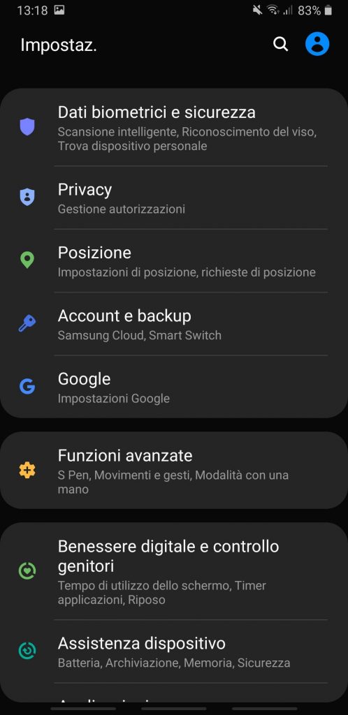 personalizzare il tasto Bixby - passaggio 2 - funzionalità avanzate