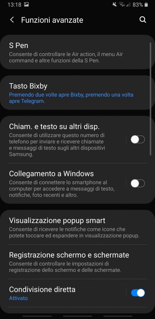 personalizzare il tasto Bixby - passaggio 3 - tasto bixby