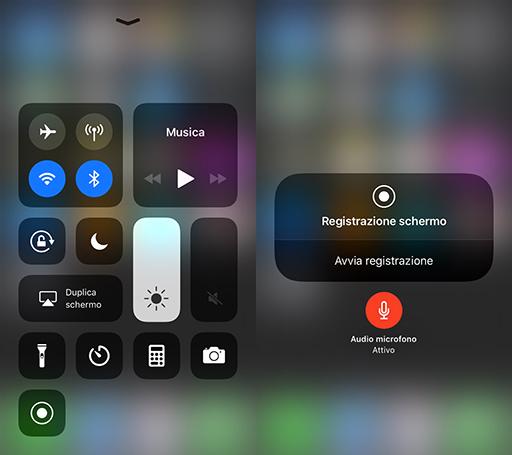 iOS 11 guida, come registrare schermo iPhone
