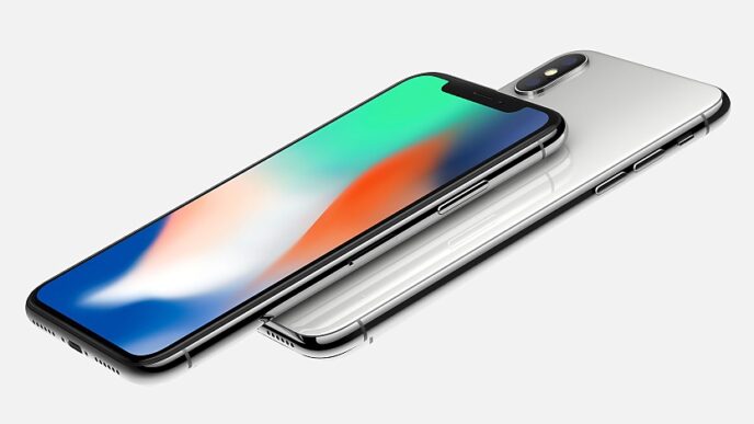 iphone x fronte e retro