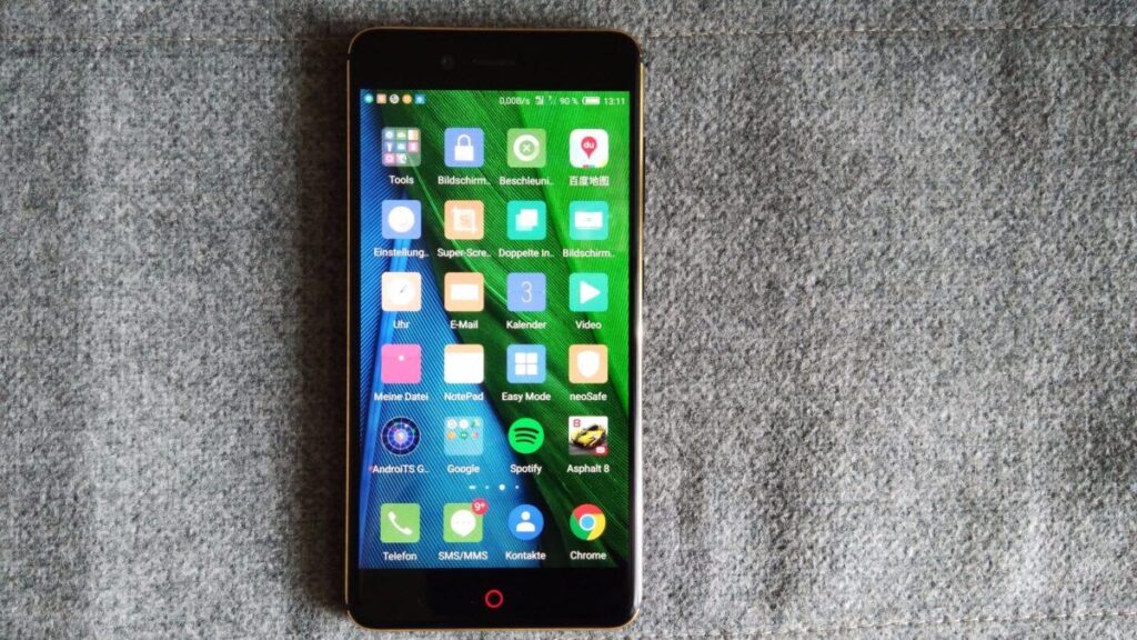 recensione nubia z17 mini display