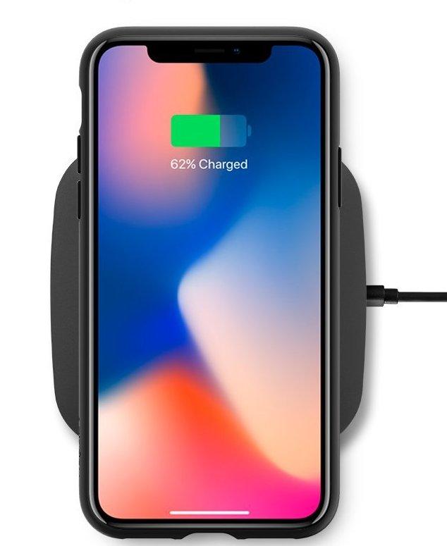 Cover Spigen per iPhone X - ricarica wireless