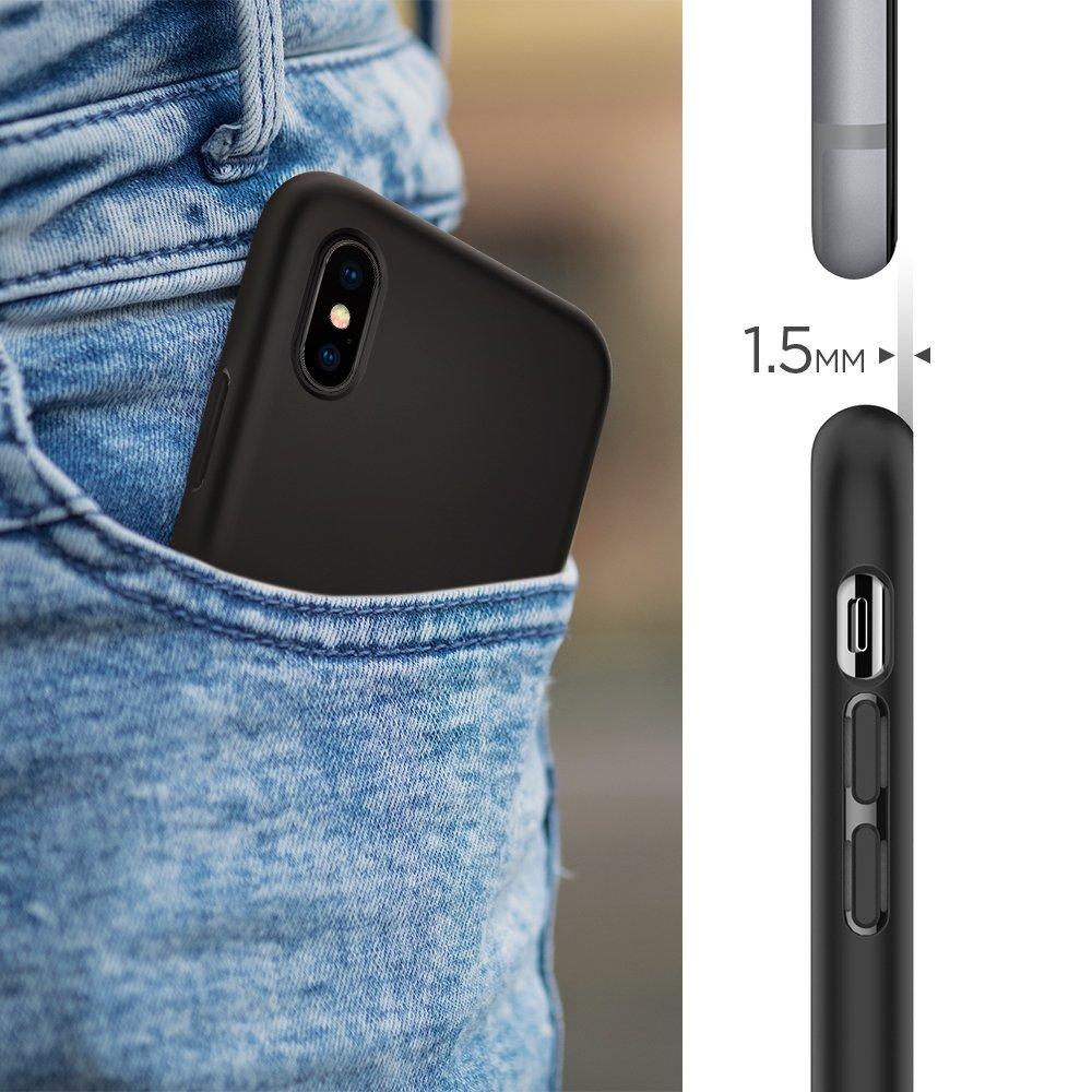 Cover Spigen per iPhone X - spessore