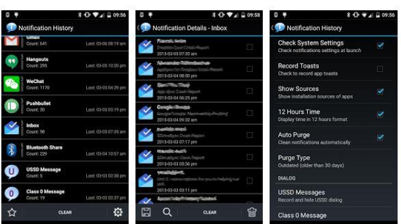 Notification History WhatsApp Android