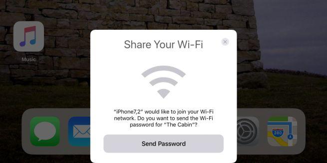 Password wi-fi come condividerla con iOS 11