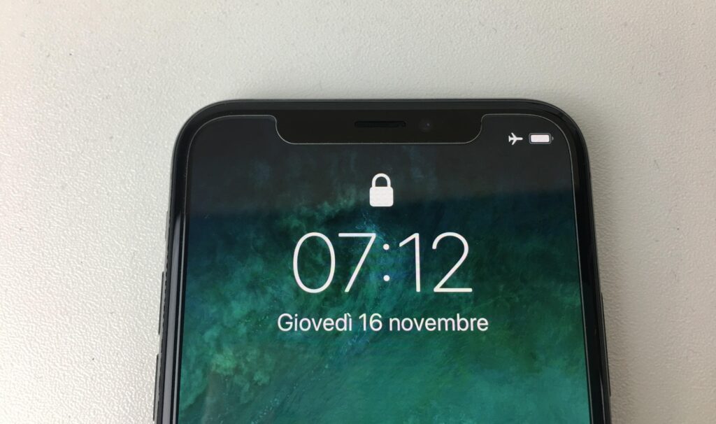 iphone x nicchia e face id