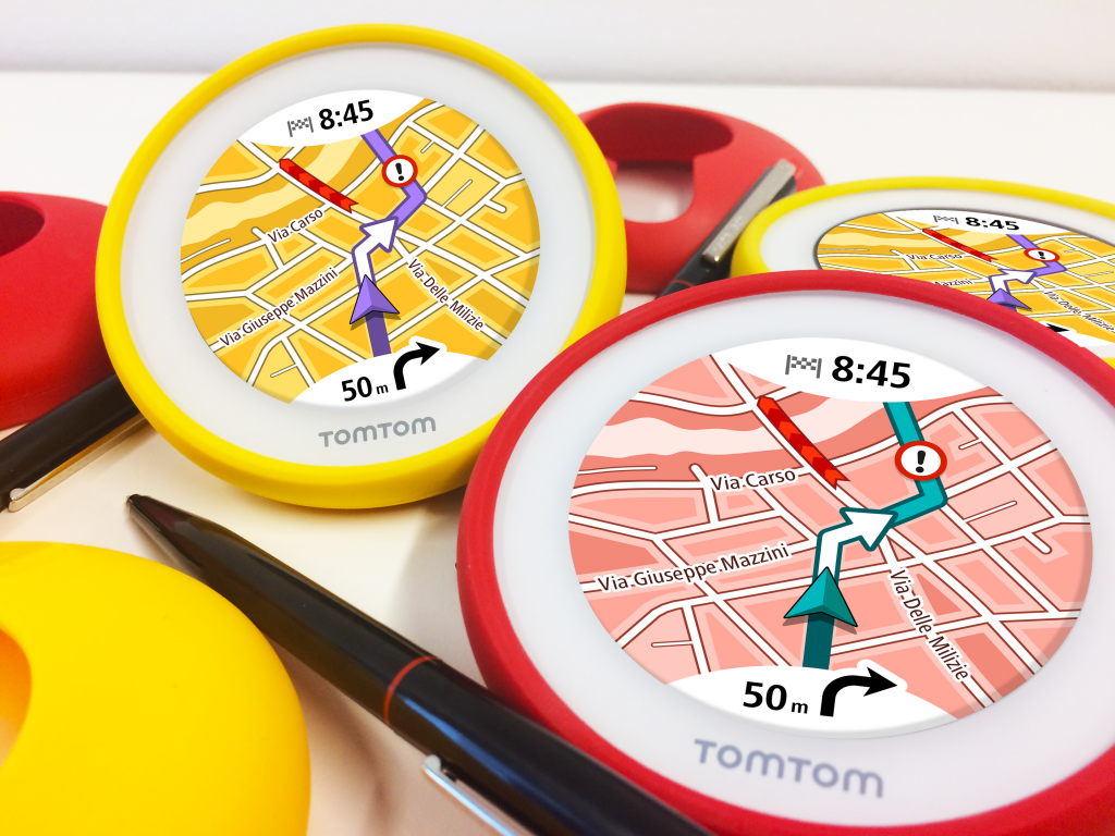 tomtom vio colorazioni