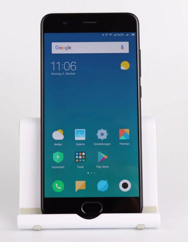 xiaomi mi note 3 - fronte e display