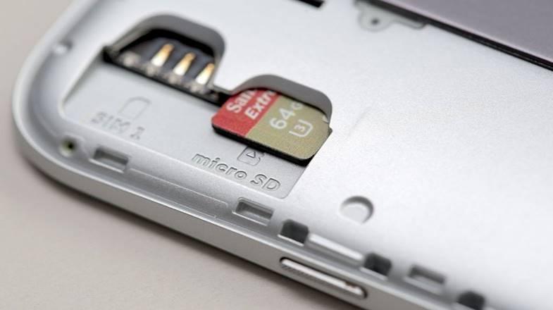 Android scheda microSD