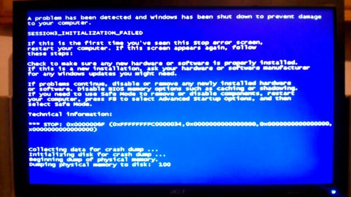 Windows non si avvia