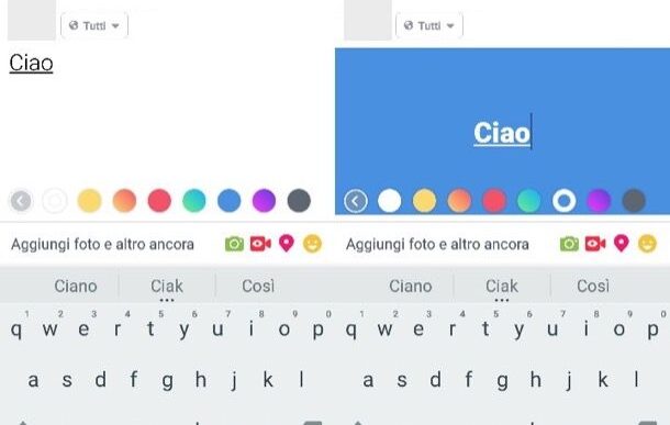 Come colorare conversazioni in Facebook Messenger