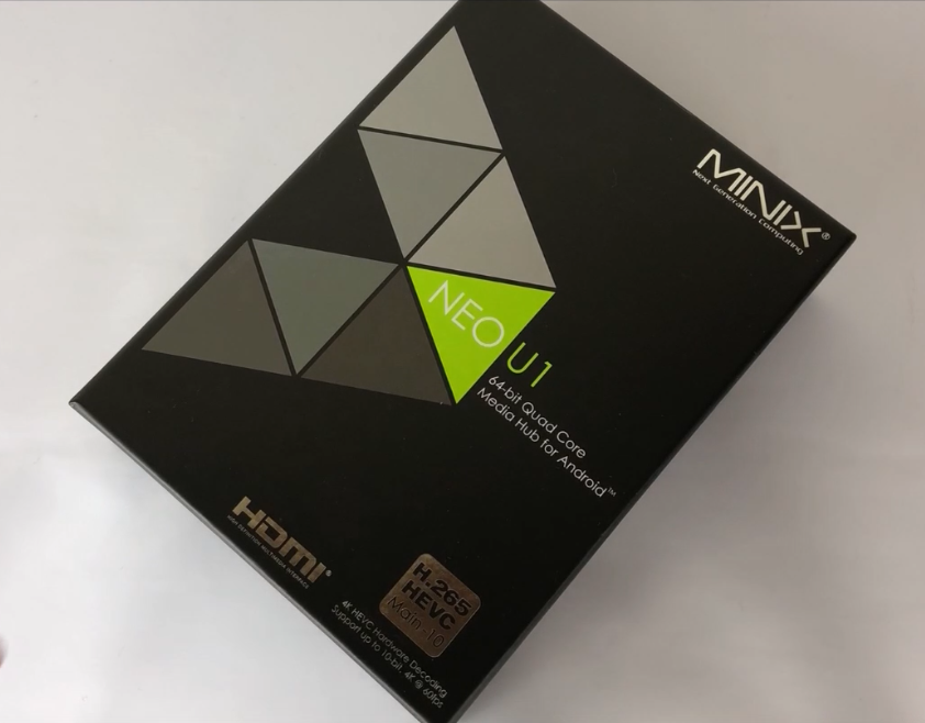 Minix Neo U1 - confezione