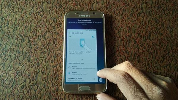 Consigli Galaxy S9: modalità One-Handed