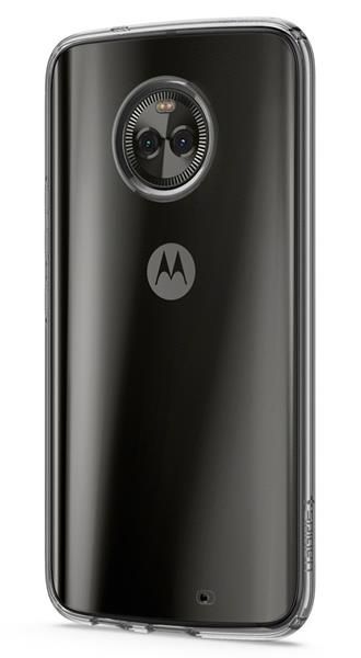 Migliori cover Motorola Moto X4: Custodia Spigen in silicone Liquid Crystal